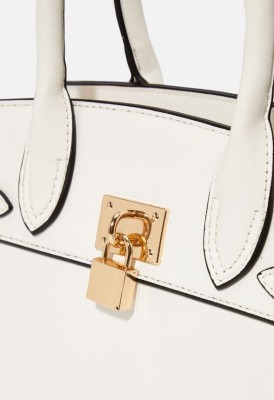 L. Mini Mode Satchel - White