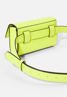 L. Structured Belt Bag - Neon Yellow