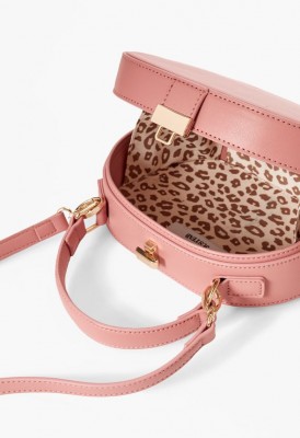 L. Oval You Around Crossbody Bag - Pink