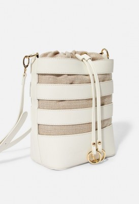 L. Chandler Date Shoulder Bag - White