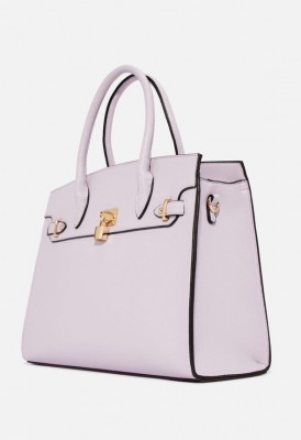 L. Lock Down Satchel - Lilac
